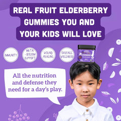 Vitamin C from acerola cherries and zinc contribute to daily wellness.