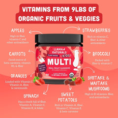 Vegan formula badge on bottle confirms plant-based vitamins