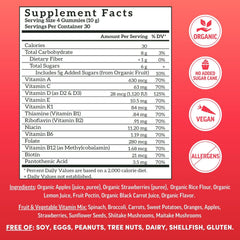 Llama Naturals vegan non-GMO label signals a clean vitamin source.