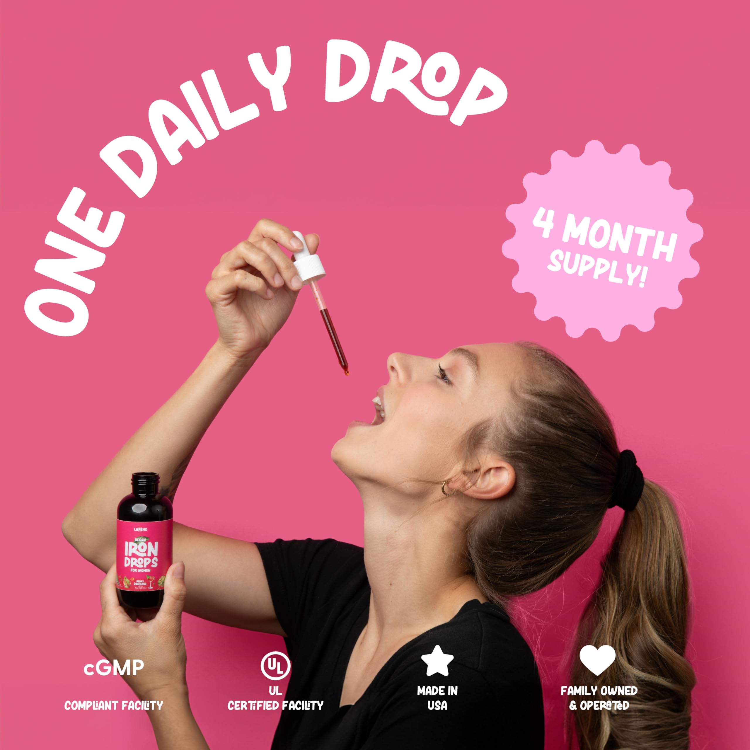LLORENS PHARMACEUTICAL Natural sweeteners and vegan formula support clean daily intake.