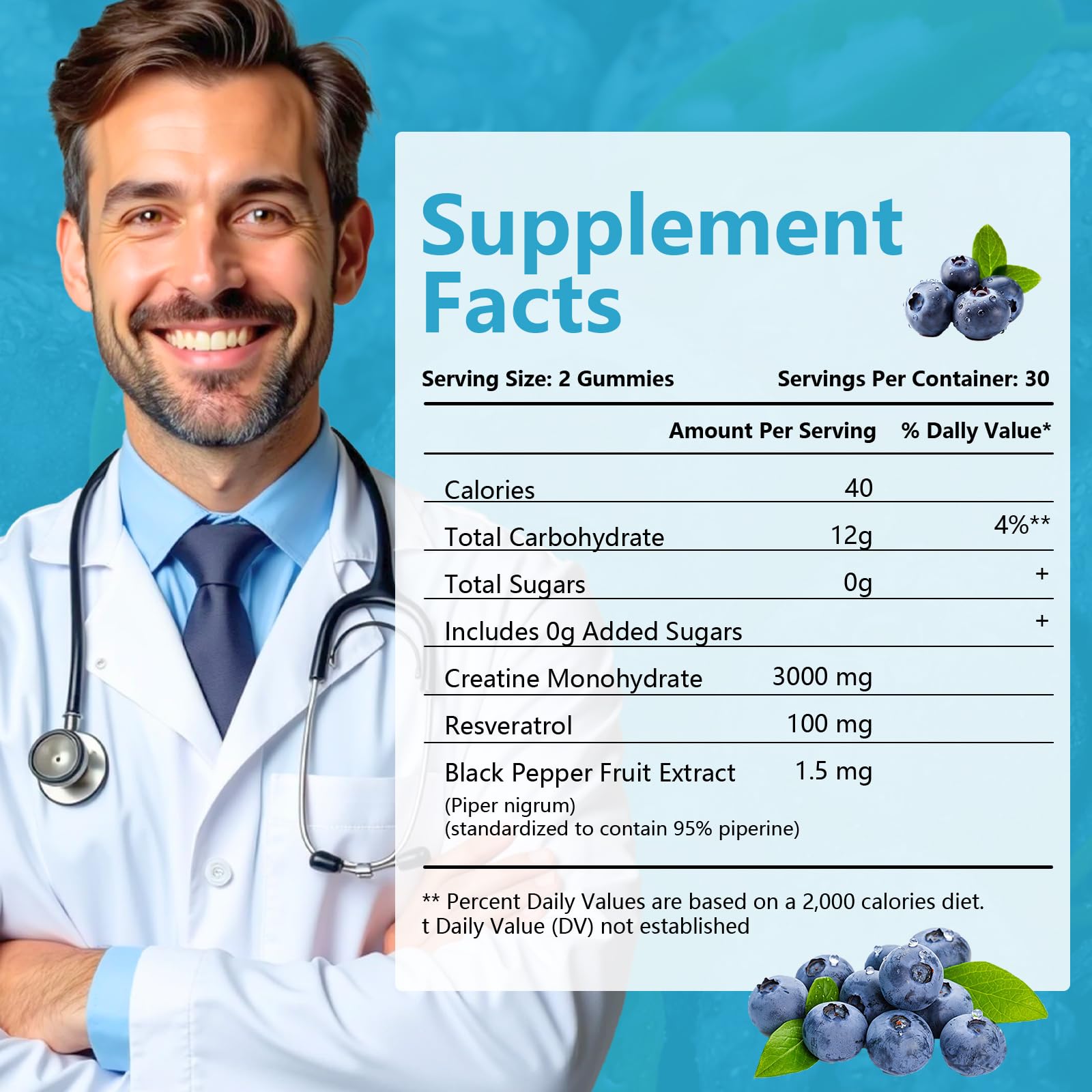 LLQQIT Creatine Monohydrate Gummies are vegan and sugar-free for dietary flexibility.