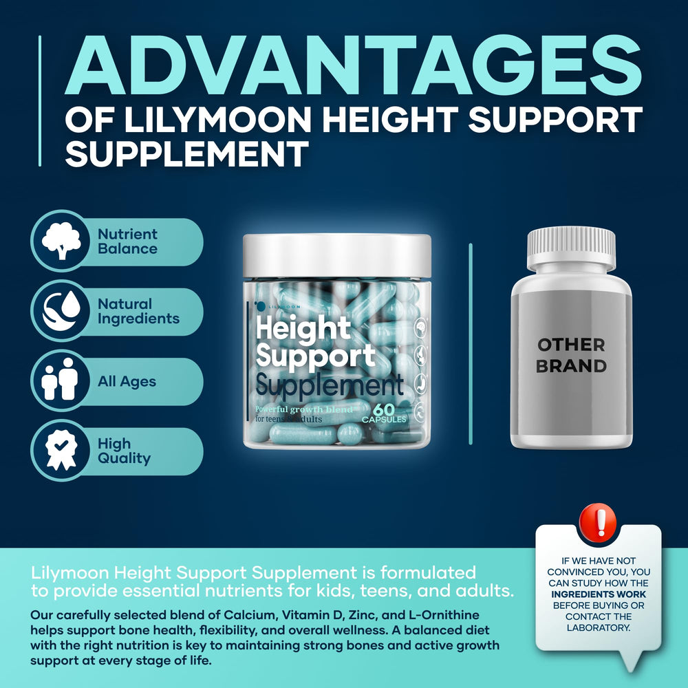 LM LILYNUTRAMOON zinc and L-ornithine blend near the label for joint and muscle function