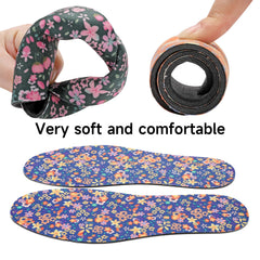 Breathable quick-dry fabric on LMHCISO inserts for sweaty feet