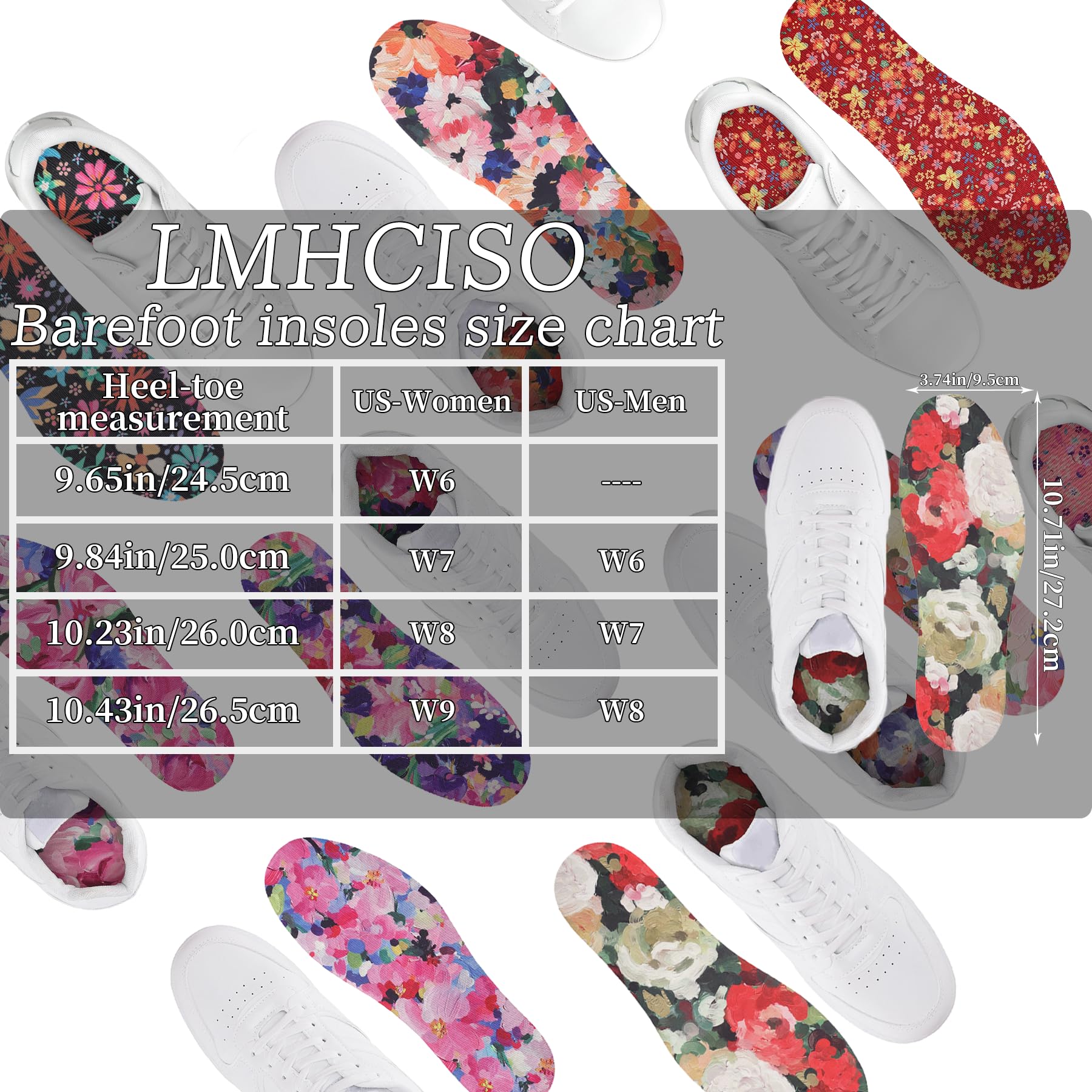 LMHCISO pack-of-3 womens inserts ready for versatile daily use