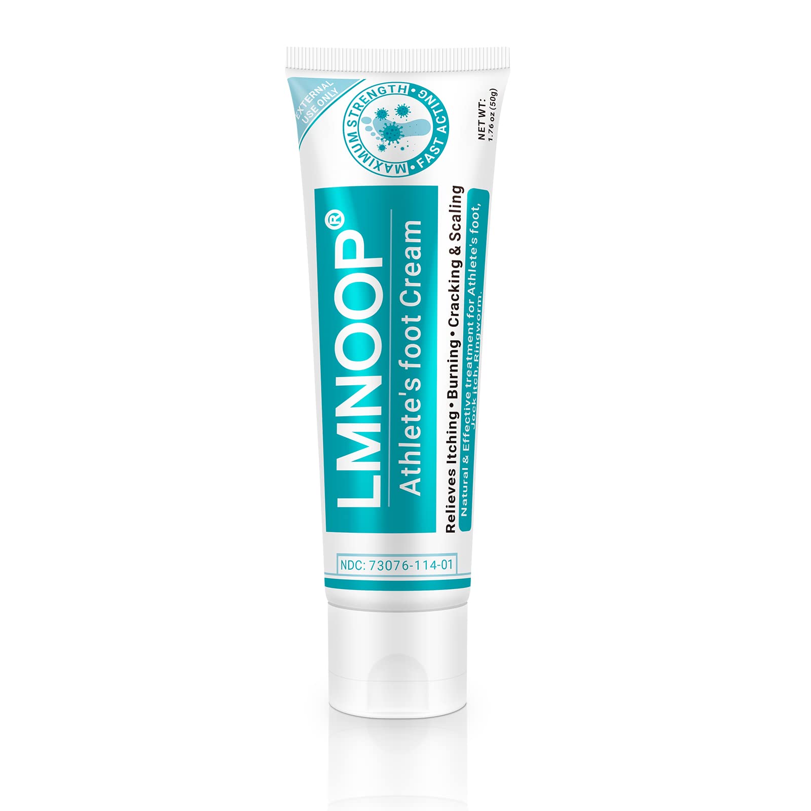 LMNOOP Crema antifúngica para pie, aplicación rápida y alivio del escozor.