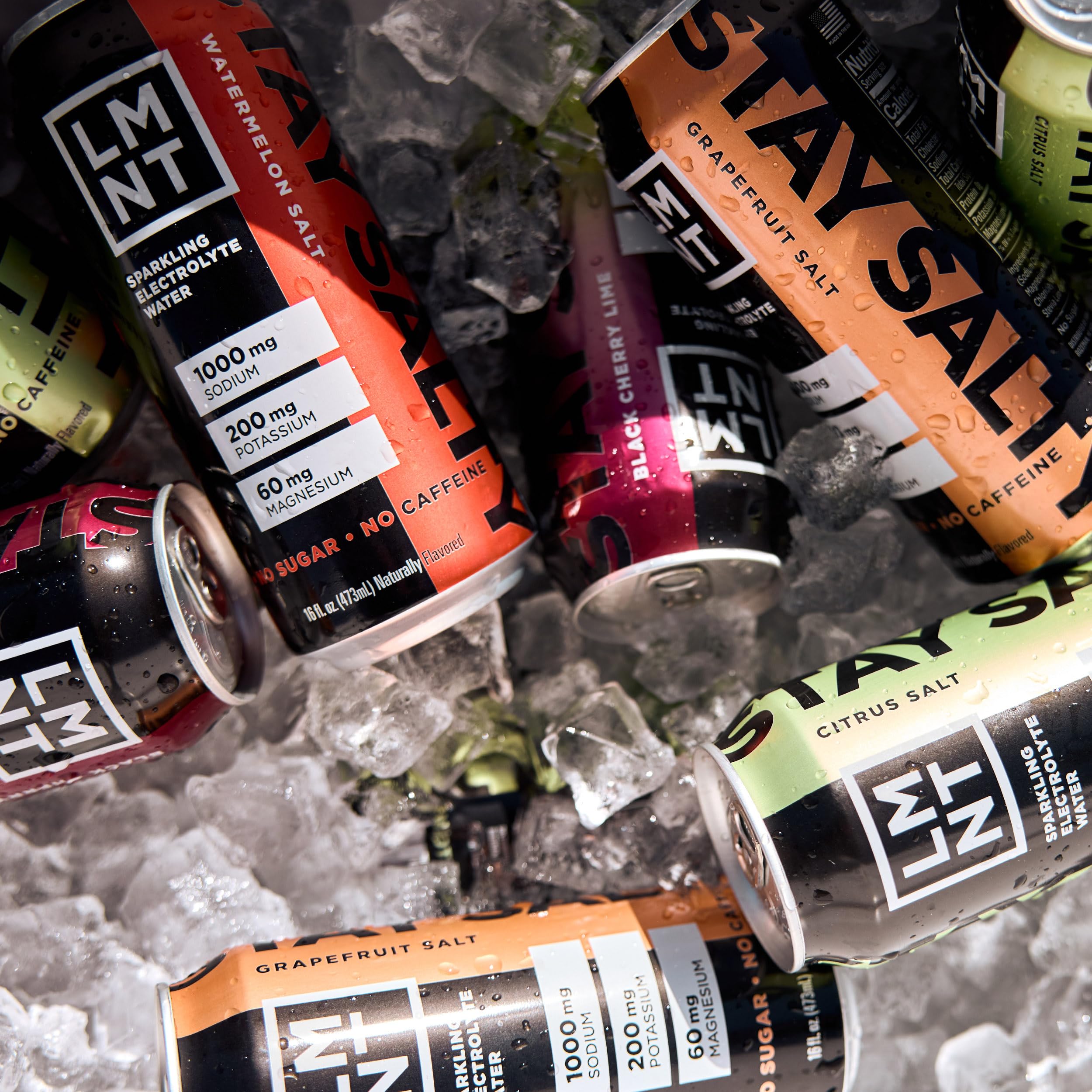 LMNT Sparkling glass with fizz demonstrates easy daily hydration.