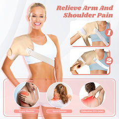 Lnkful shoulder wrap provides upper body support and comfortable compression