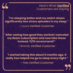 Local Nutrition Sleep Aid ingredients panel shows disclosed dosages for transparency