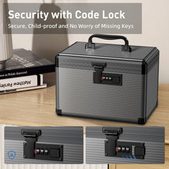 Lockbako portable handle makes it easy to carry at home or on travel.