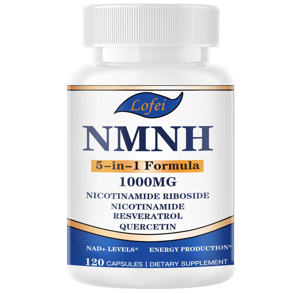 Lofei NMNH bottle with capsules ready for daily NAD+ support.