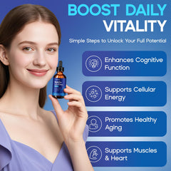 loiomay NAD formula with NR and resveratrol shown with CoQ10 and collagen