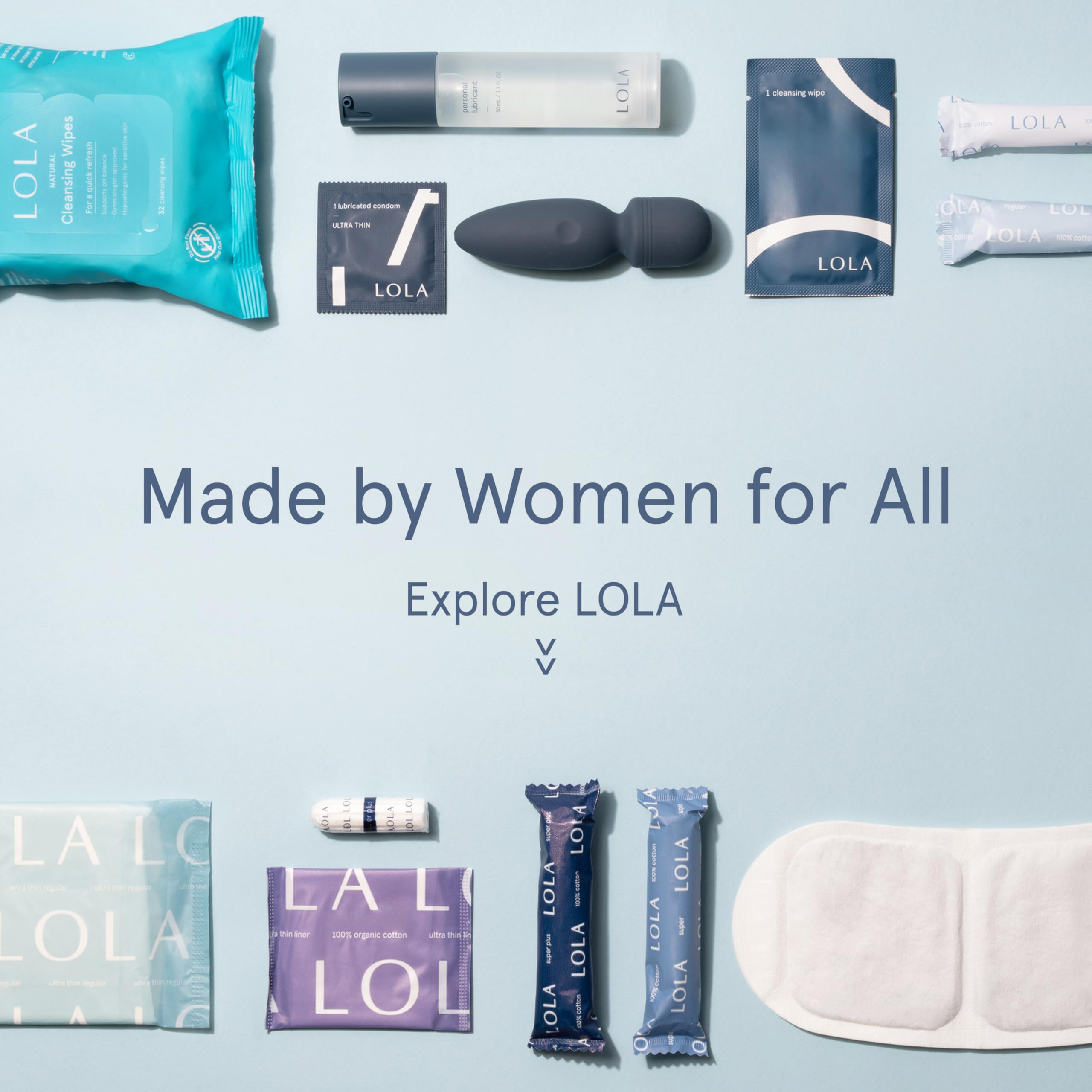 LOLA 36-count two-pack packaging ready for restocking