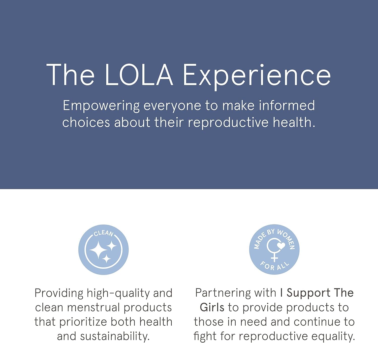 LOLA sustainable packaging highlights eco-friendly materials for mindful shoppers.