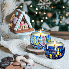 Lomangdi vanilla aromatherapy candle creates warm ambiance and comfort.