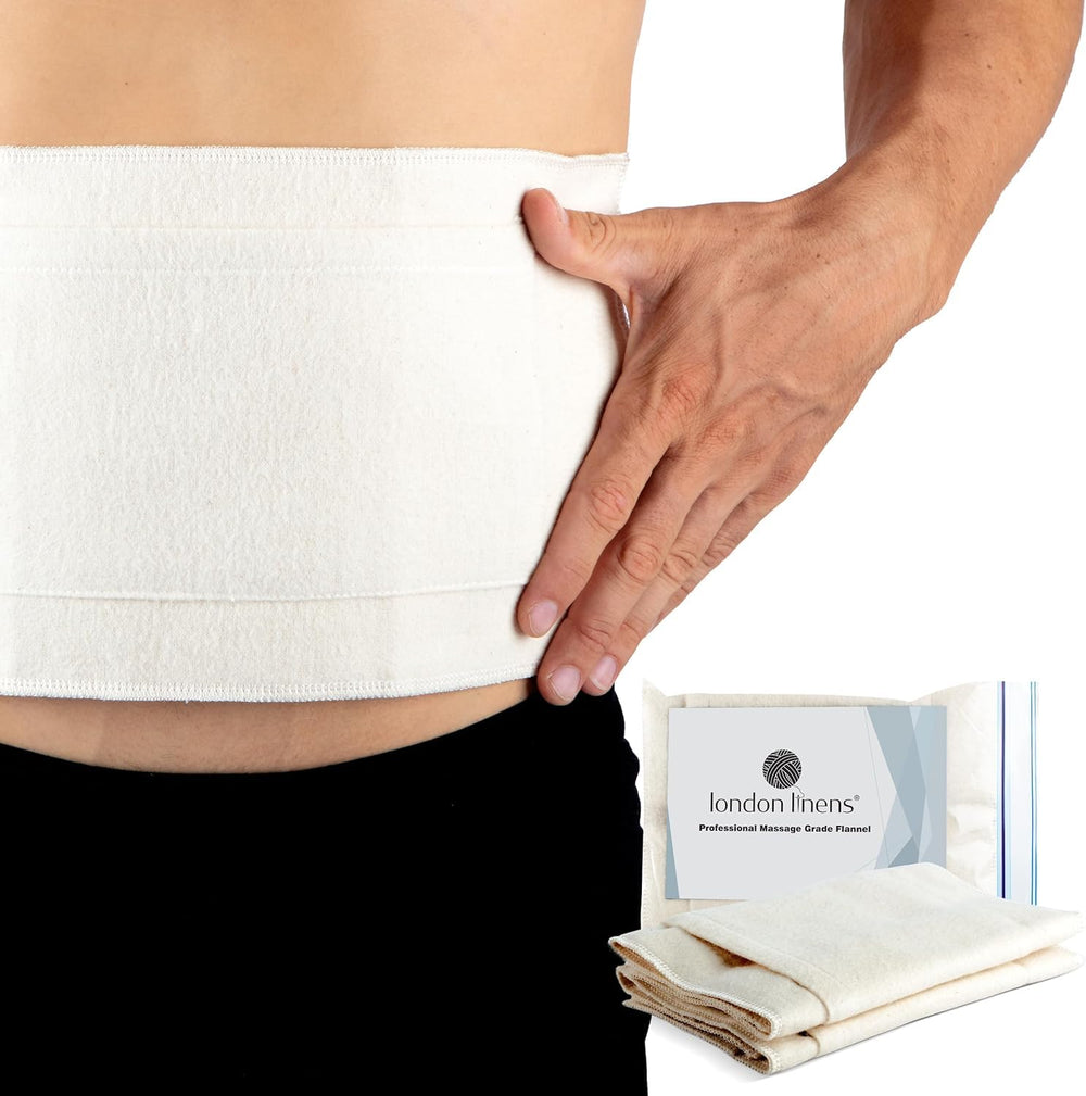 LONDON LINENS wrap highlighting durable reusable fabric for long-term use