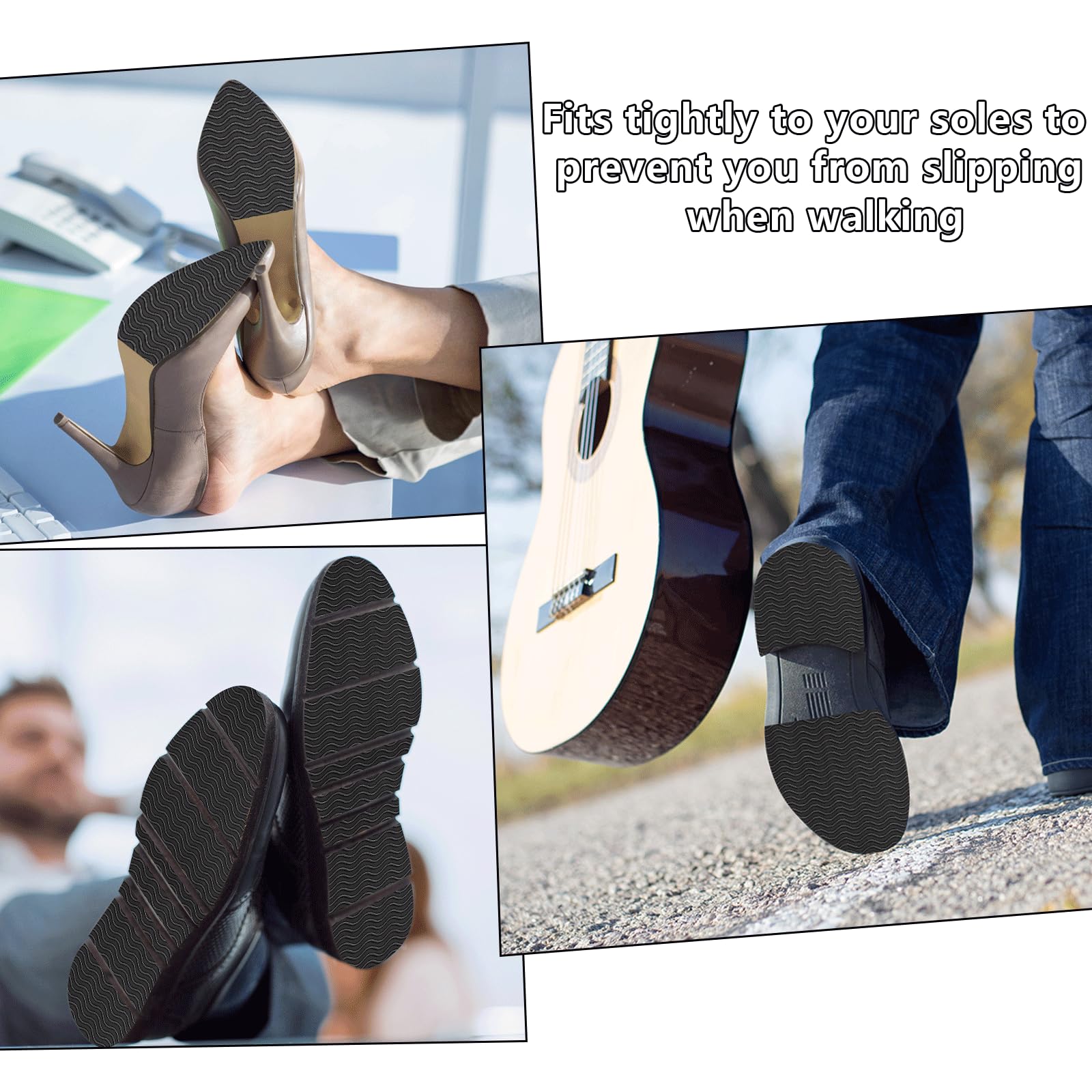 Lonfliness durable silicone pads provide reliable anti-slip protection