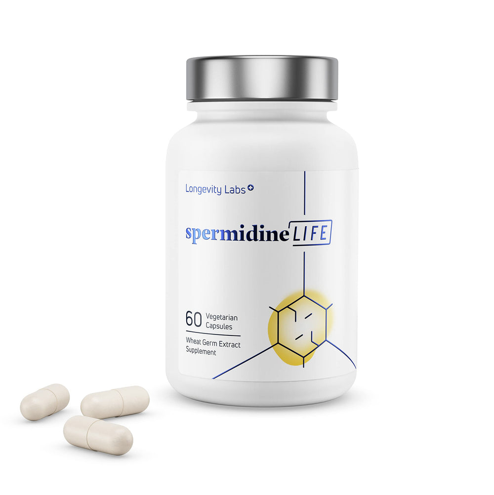 LONGEVITY LABS spermidineLIFE bottle for daily wellness and cellular support