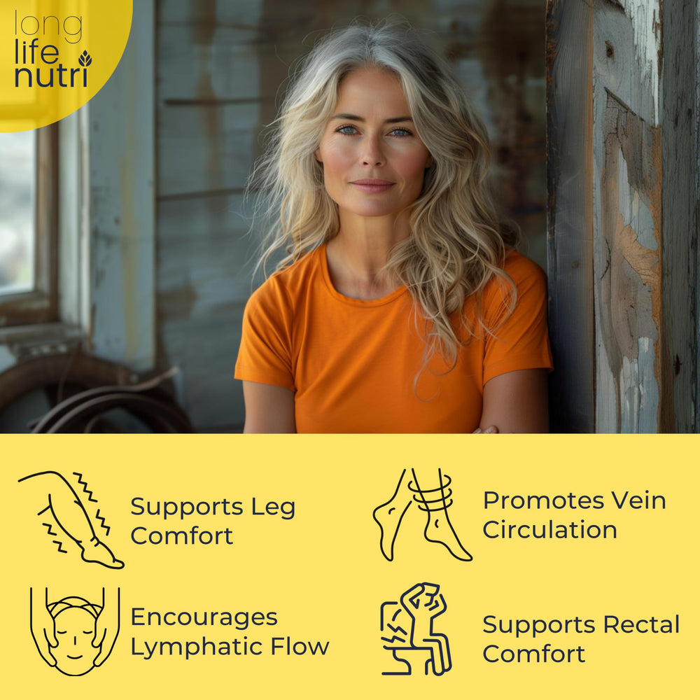 LongLifeNutri Diosmin capsules for easy daily dosage