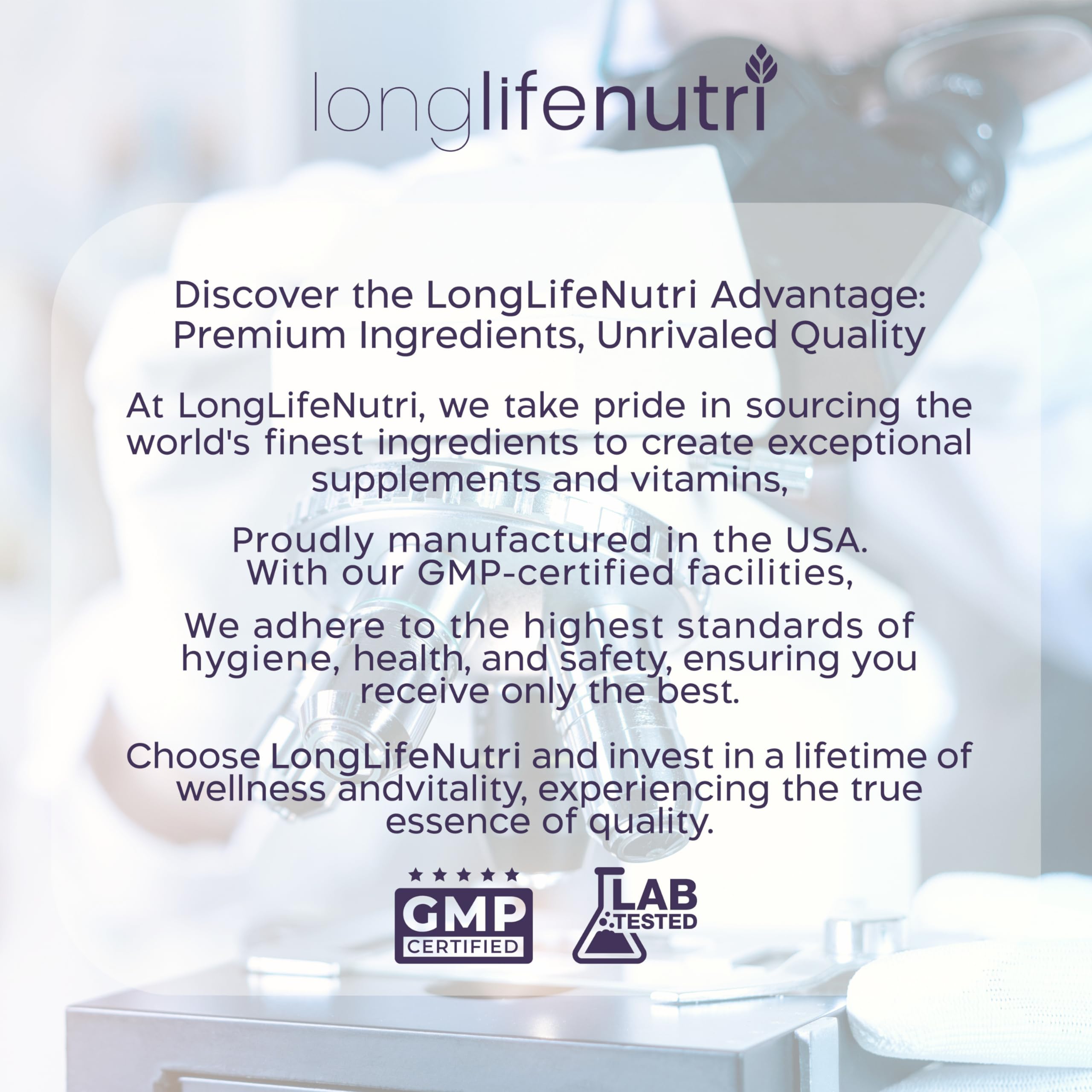 LongLifeNutri Lycopene antioxidant focus illustration highlights potential benefits