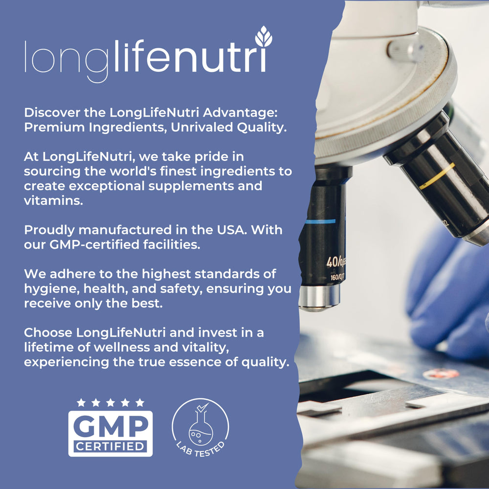 Stacked LongLifeNutri Phosphatidylserine Pure bottles for easy access.