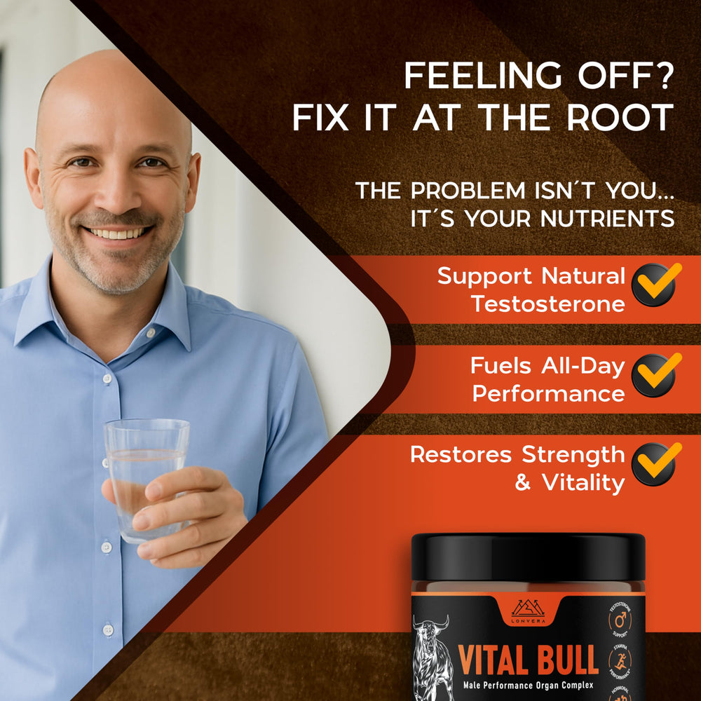 Lonvera Vital Bull two-capsule daily routine fits into busy schedules