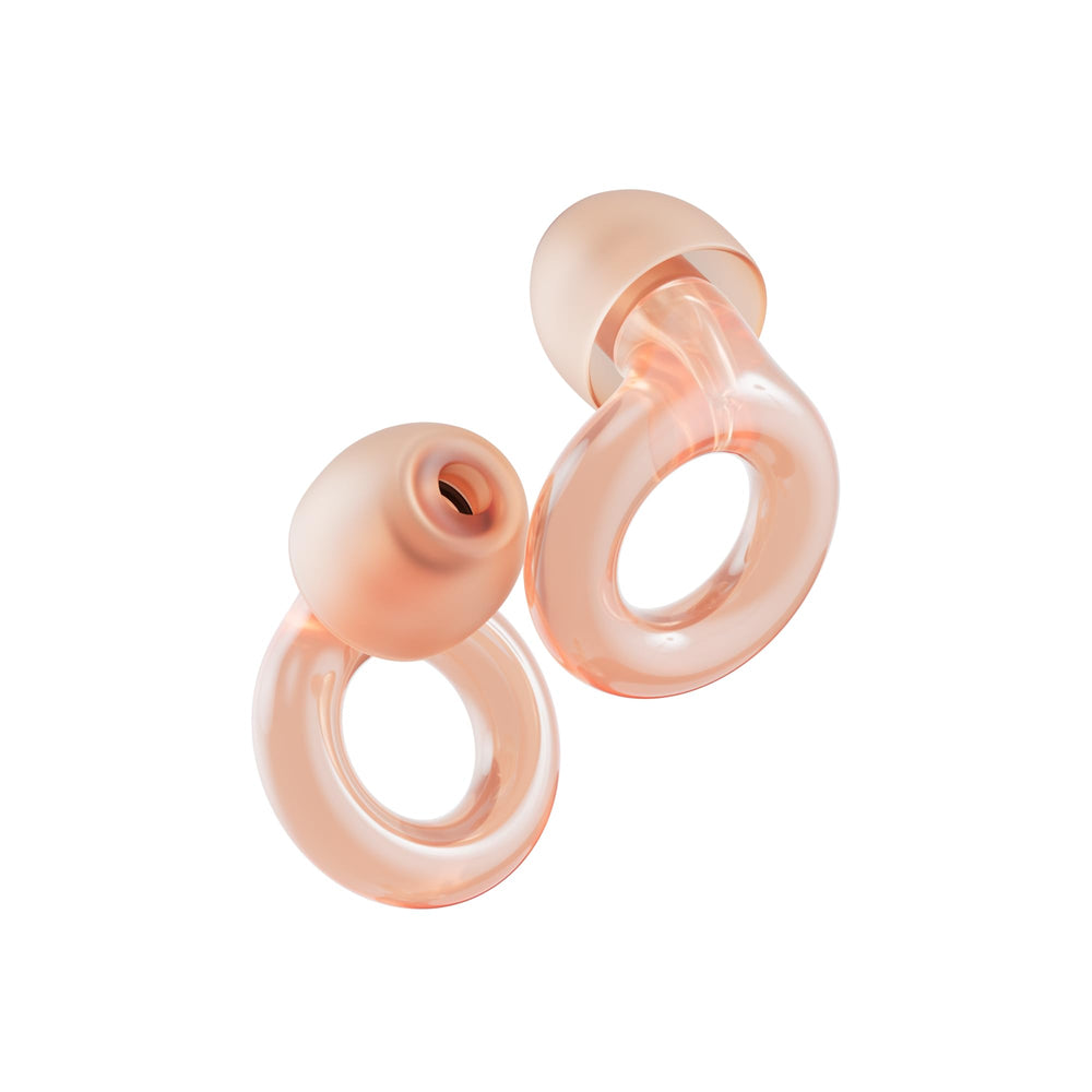Loop Engage 2 earplugs closeup with 16 dB noise reduction for clarity