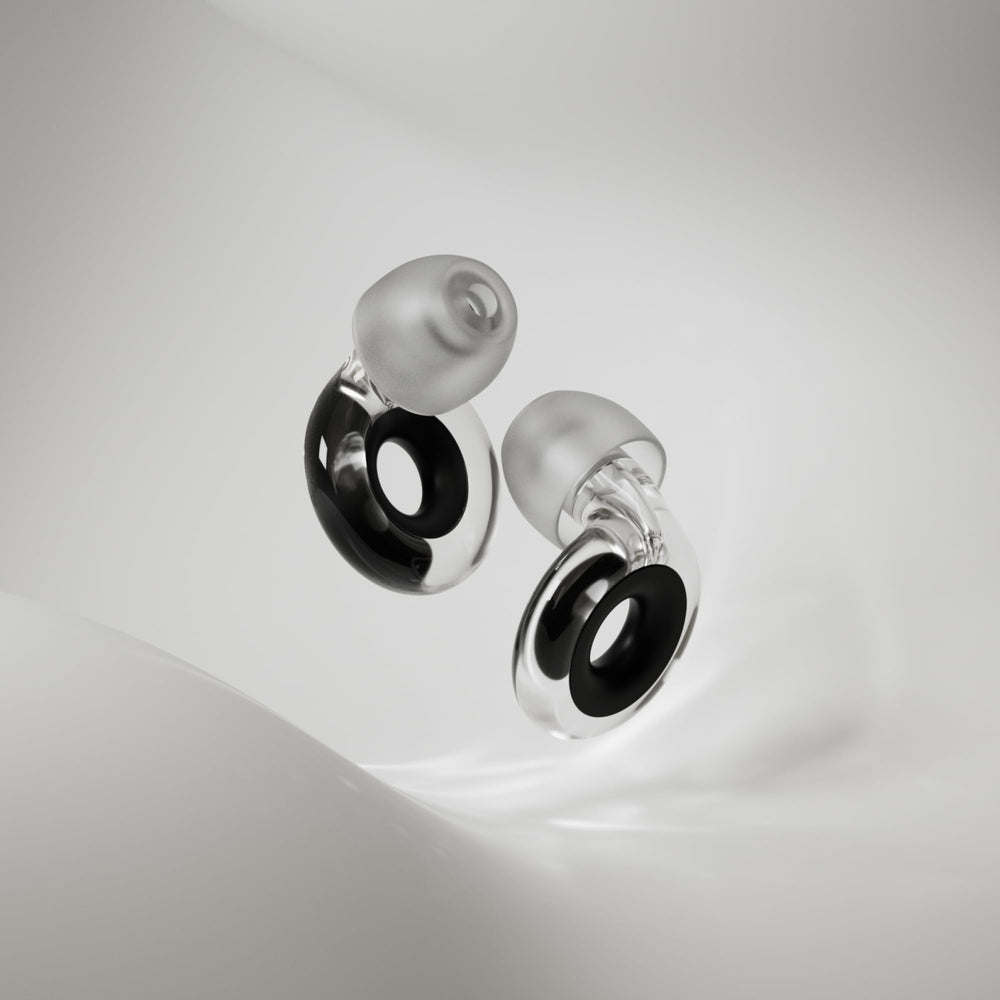 Loop Engage 2 Plus foam tips in S M L for flexible wearing comfort