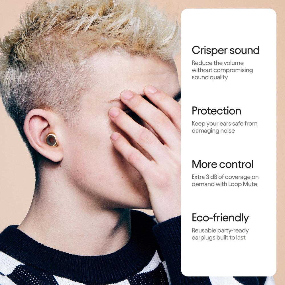 Loop Experience 2 Plus earplugs in case provide on-the-go protection