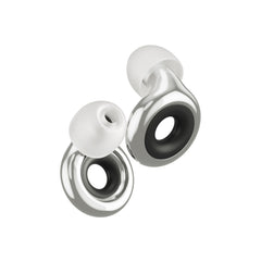 Loop Experience 2 Plus earplugs in case offer portable hearing protection.