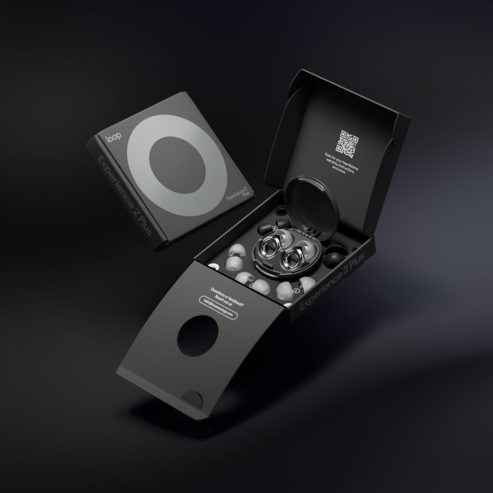 Loop Experience 2 Plus with mute accessories enables extra 3 dB coverage.