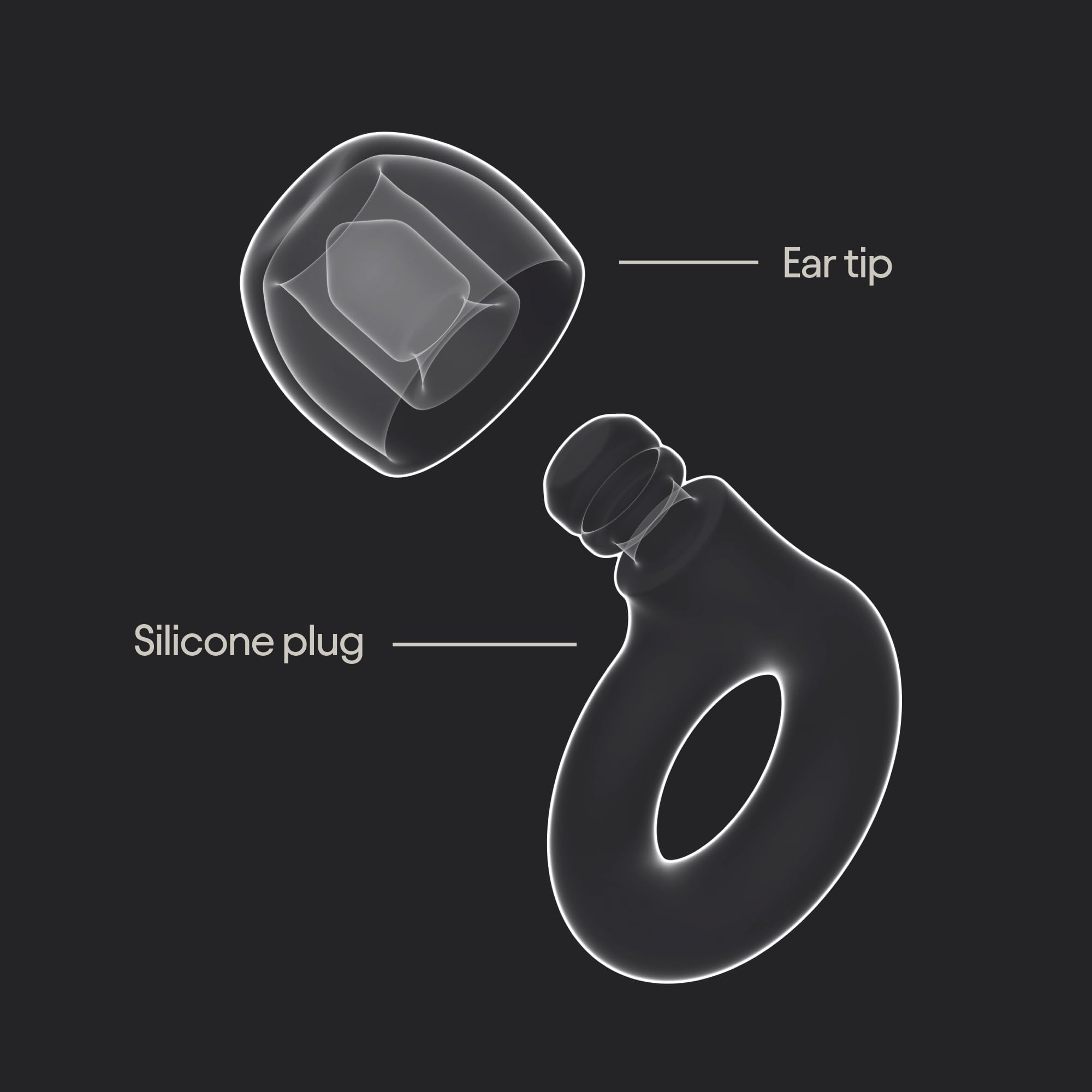 Loop Quiet 2 ear plugs with tips and box included.