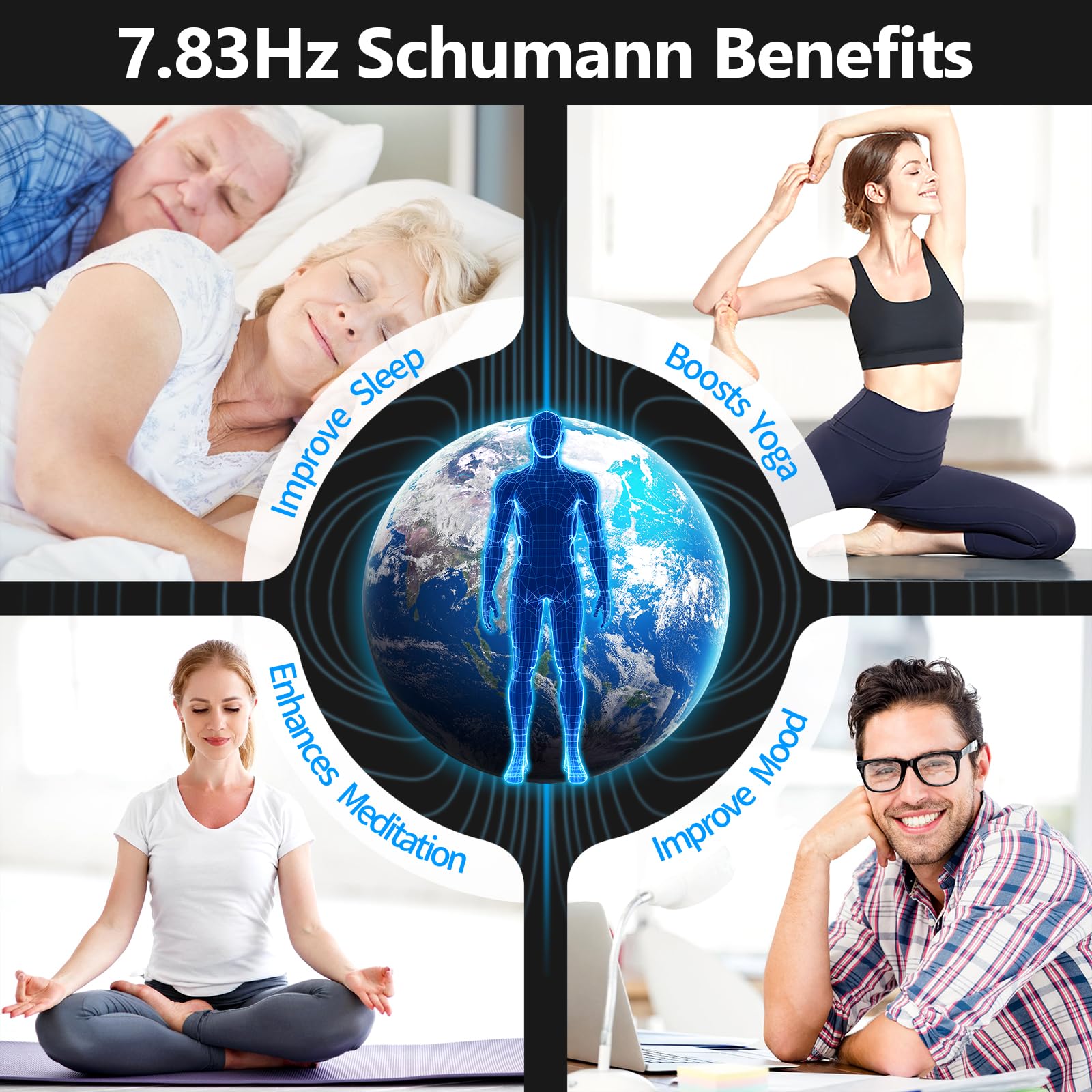 LOOYIG Schumann-resonance detector confirming proper function for reliable use.