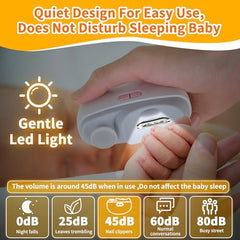 LOQOMI nail clipper polisher function delivers a smooth, shiny finish.