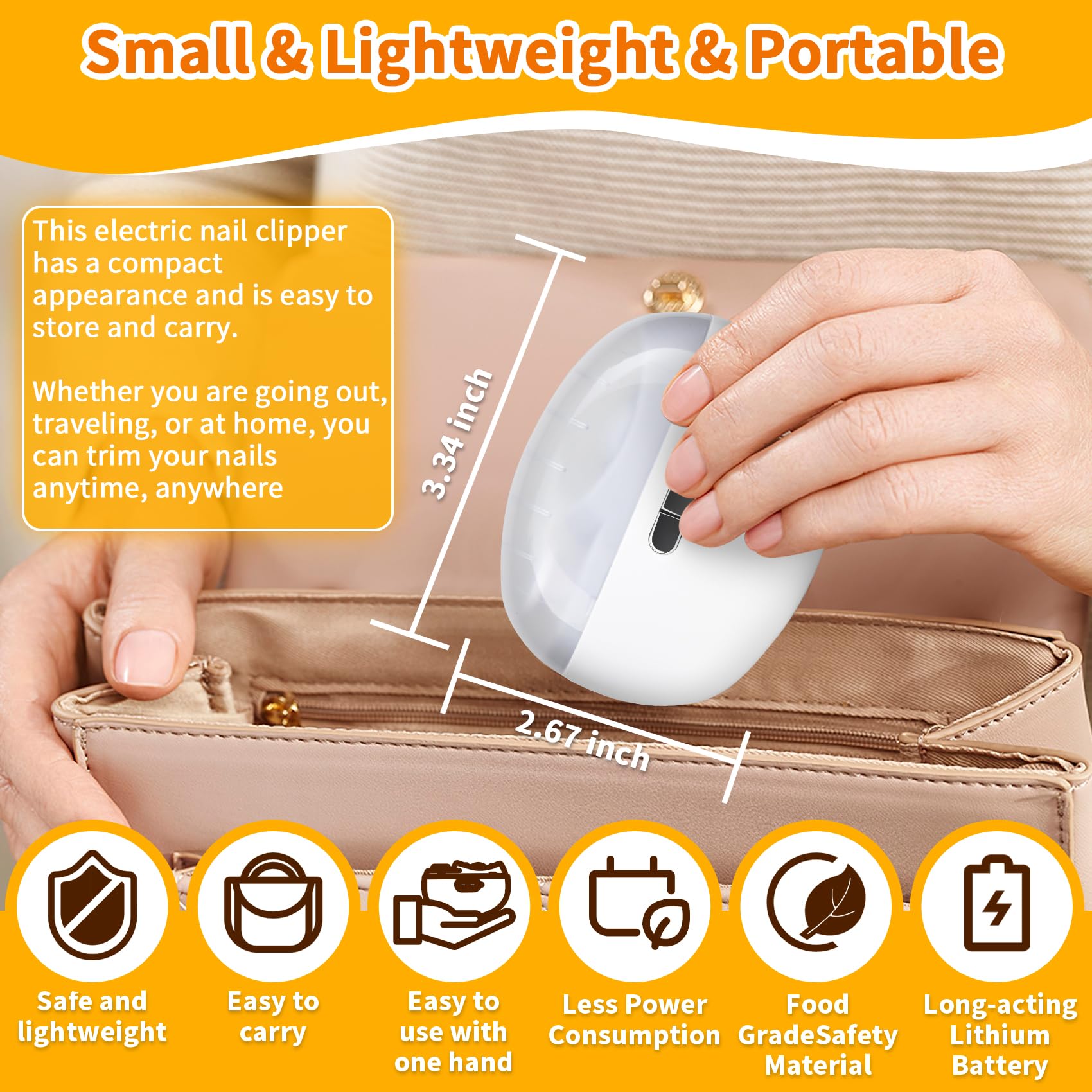 LOQOMI safety-focused tool suitable for babies and careful trimming.