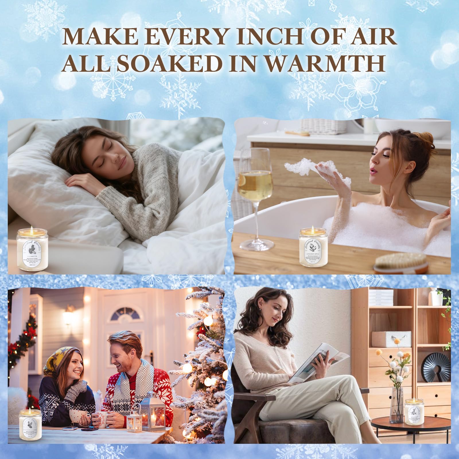 LOSNYA Cozy winter gift for loved ones during holidays.