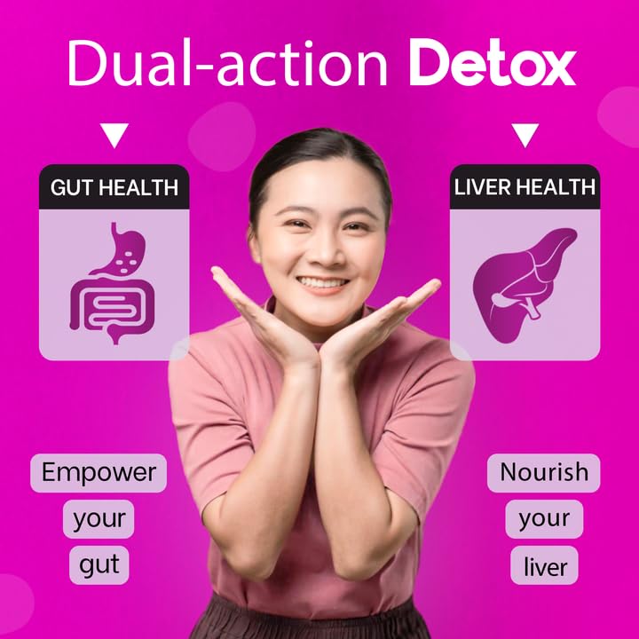 Losoki Liver Detox turmeric-artichoke blend tablet close-up image.