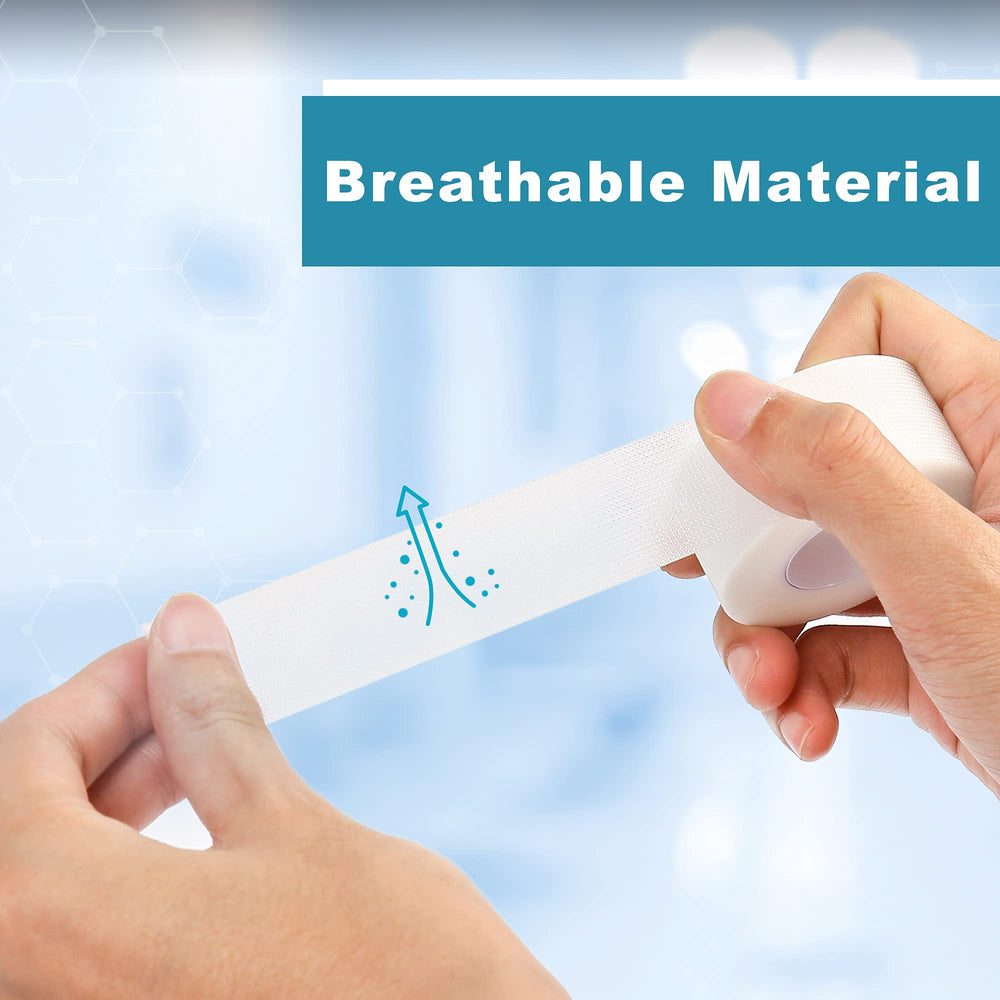 LotFancy breathable skin-friendly tape delivers gentle adhesion for delicate skin.