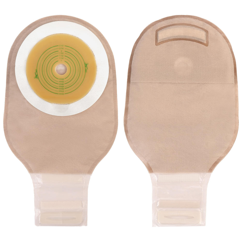 LotFancy colostomy bag closed with secure skin-friendly seal.