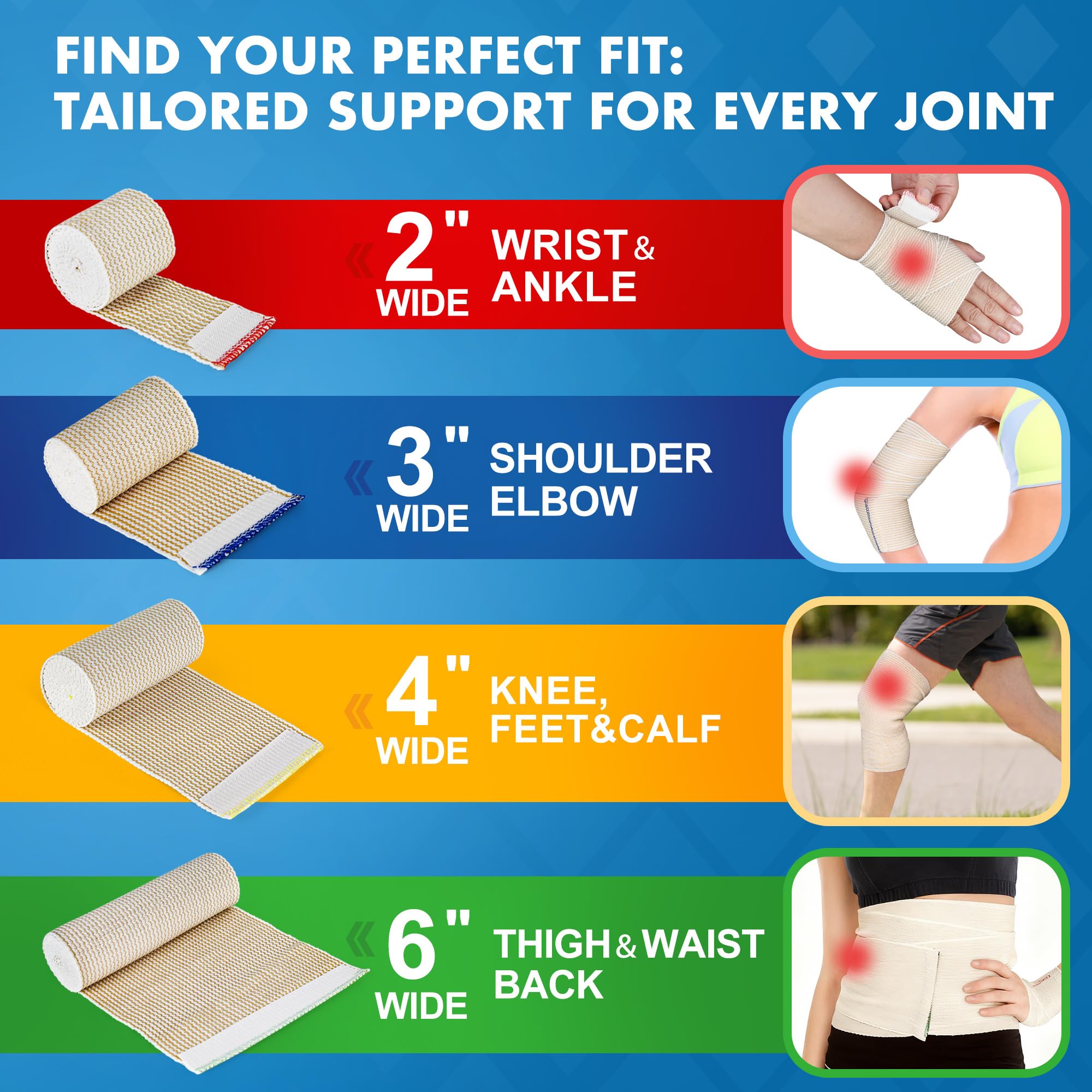 LotFancy first-aid kit bandage pack for home or travel kits.