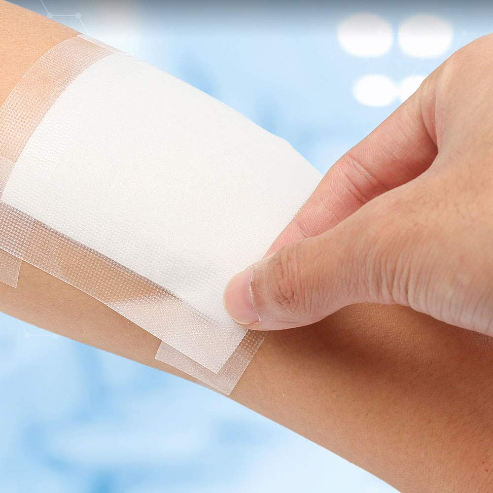 LotFancy latex-free hypoallergenic tape prioritizes skin comfort during dressings.