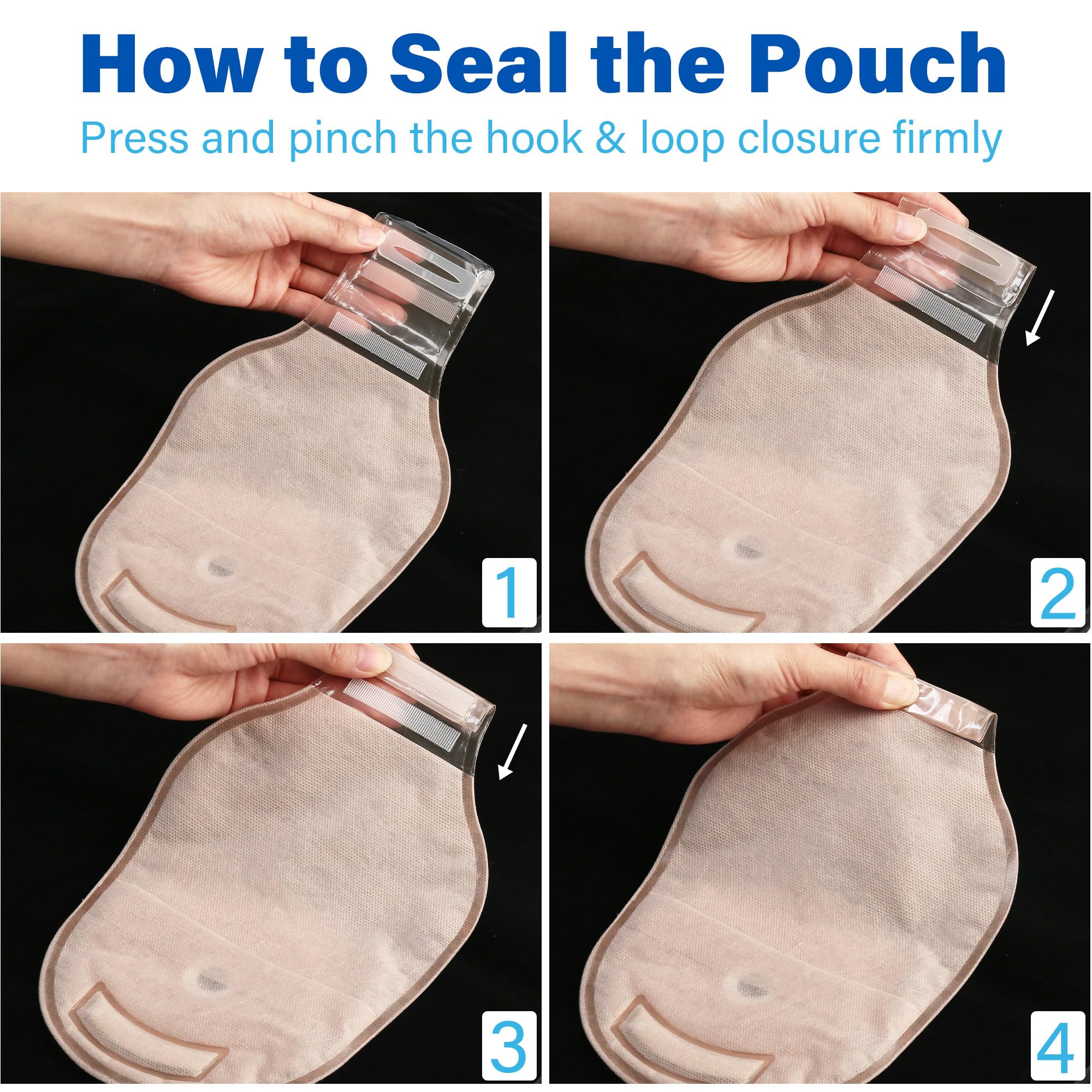 LotFancy pack of 20 bags for reliable ostomy supplies.