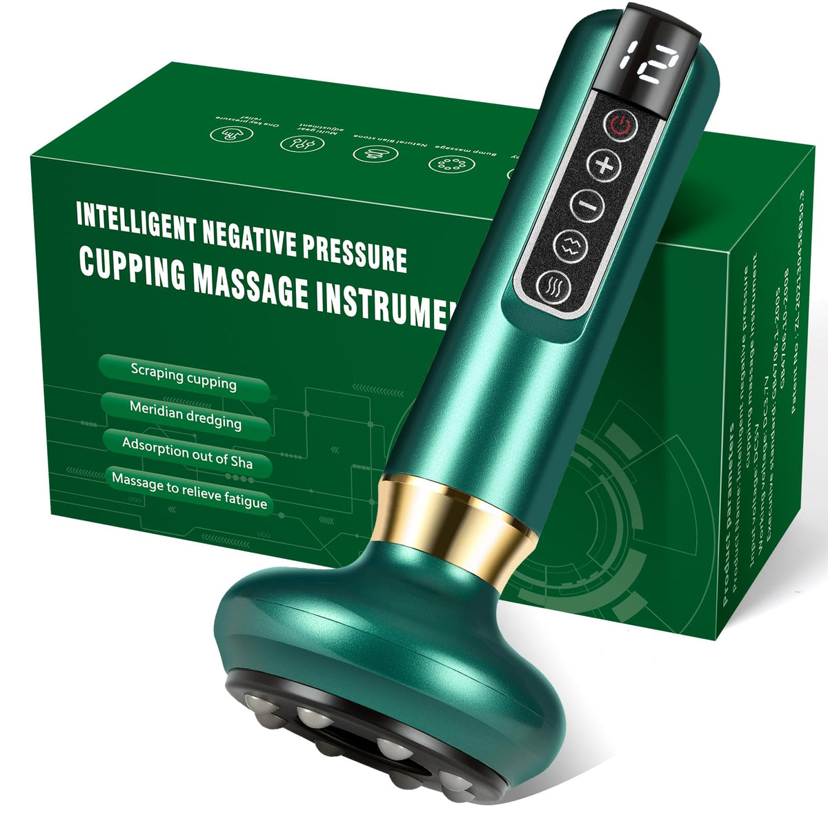 LOTPICK anti-cellulite massage tool cupping device for targeted contouring and circulation.