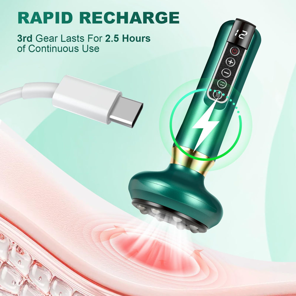 LOTPICK versatile massager for neck, shoulders, back, arms, waist, and hips.