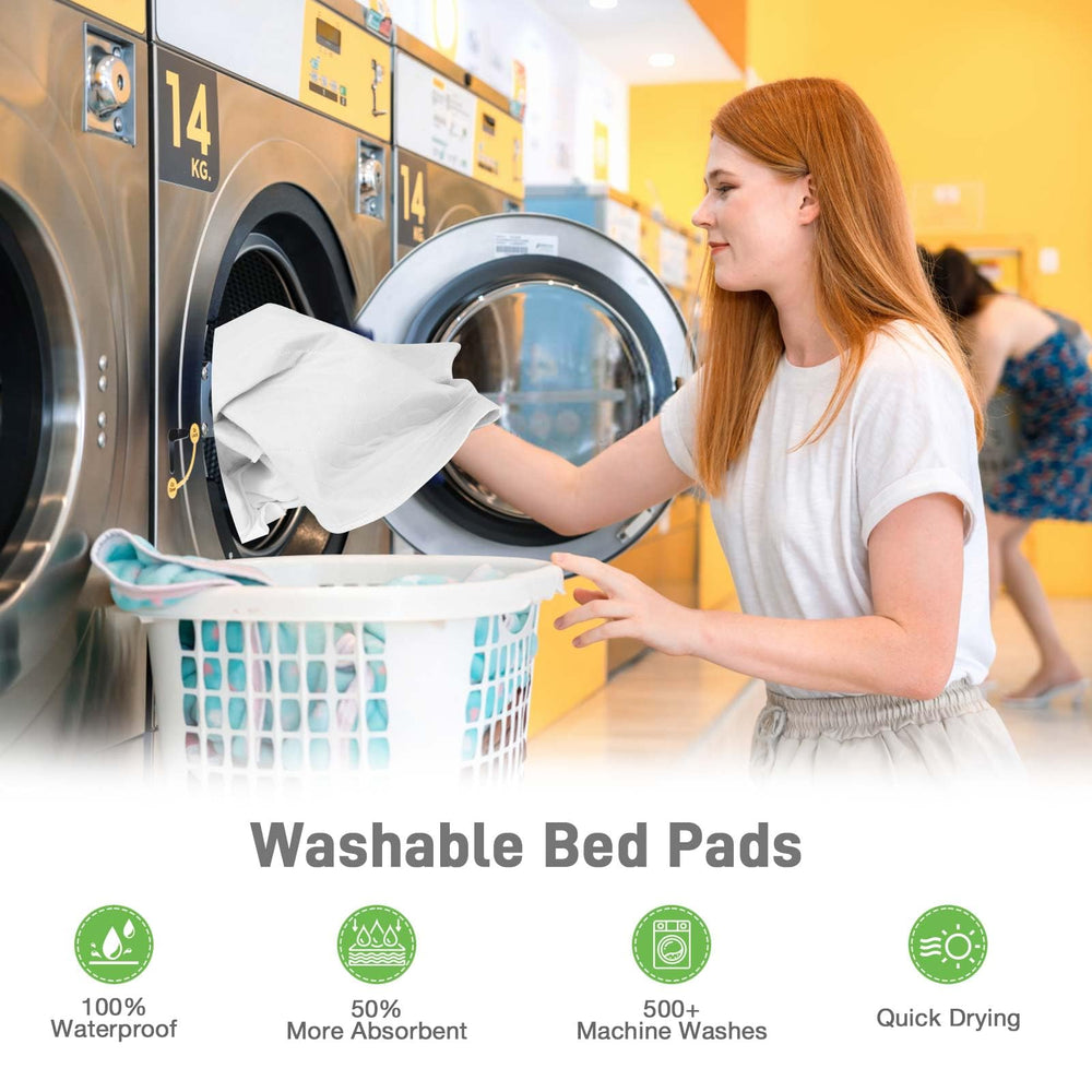 LotuFlor washable underpad helps reduce disposable pad usage.