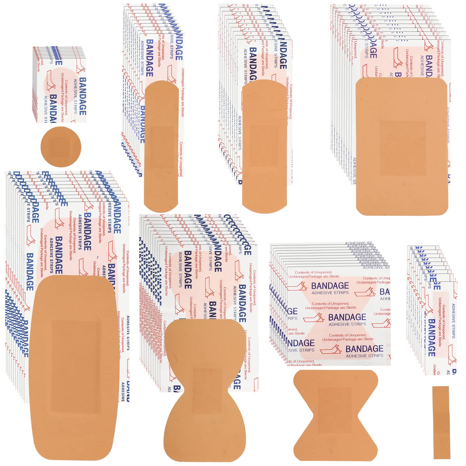 Lounsweer bandage long strip provides flexible coverage for larger wounds.