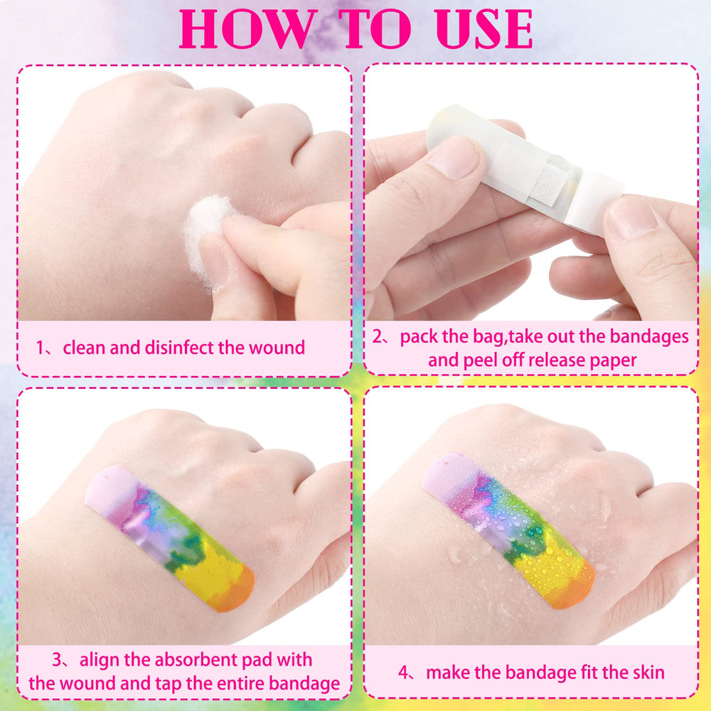 Lounsweer bandages on fingers, knees, and toes for everyday care.
