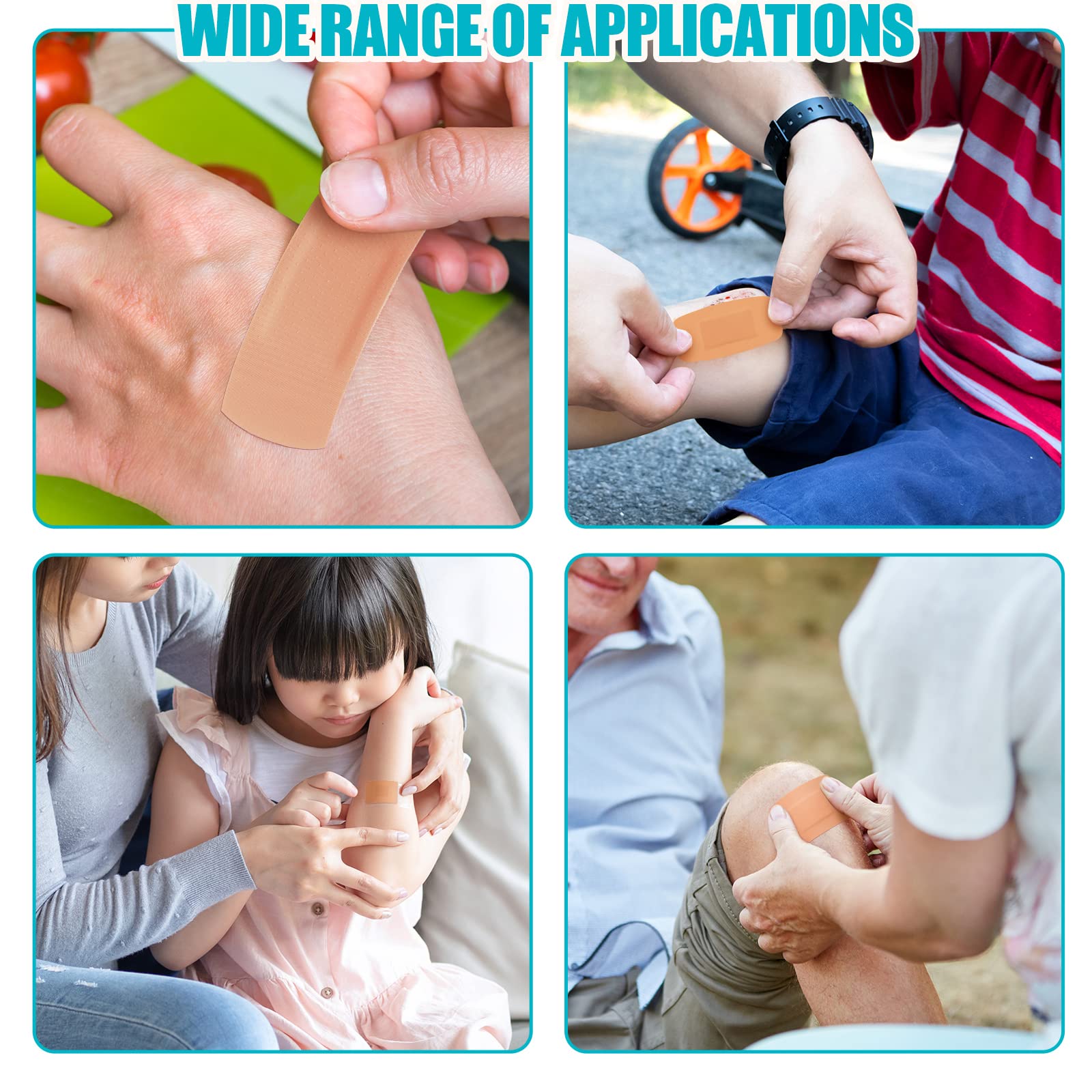 Lounsweer breathable fabric bandage stays comfortable during wear.