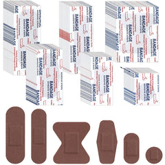 Lounsweer brown shade fabric bandages pack for everyday protection.