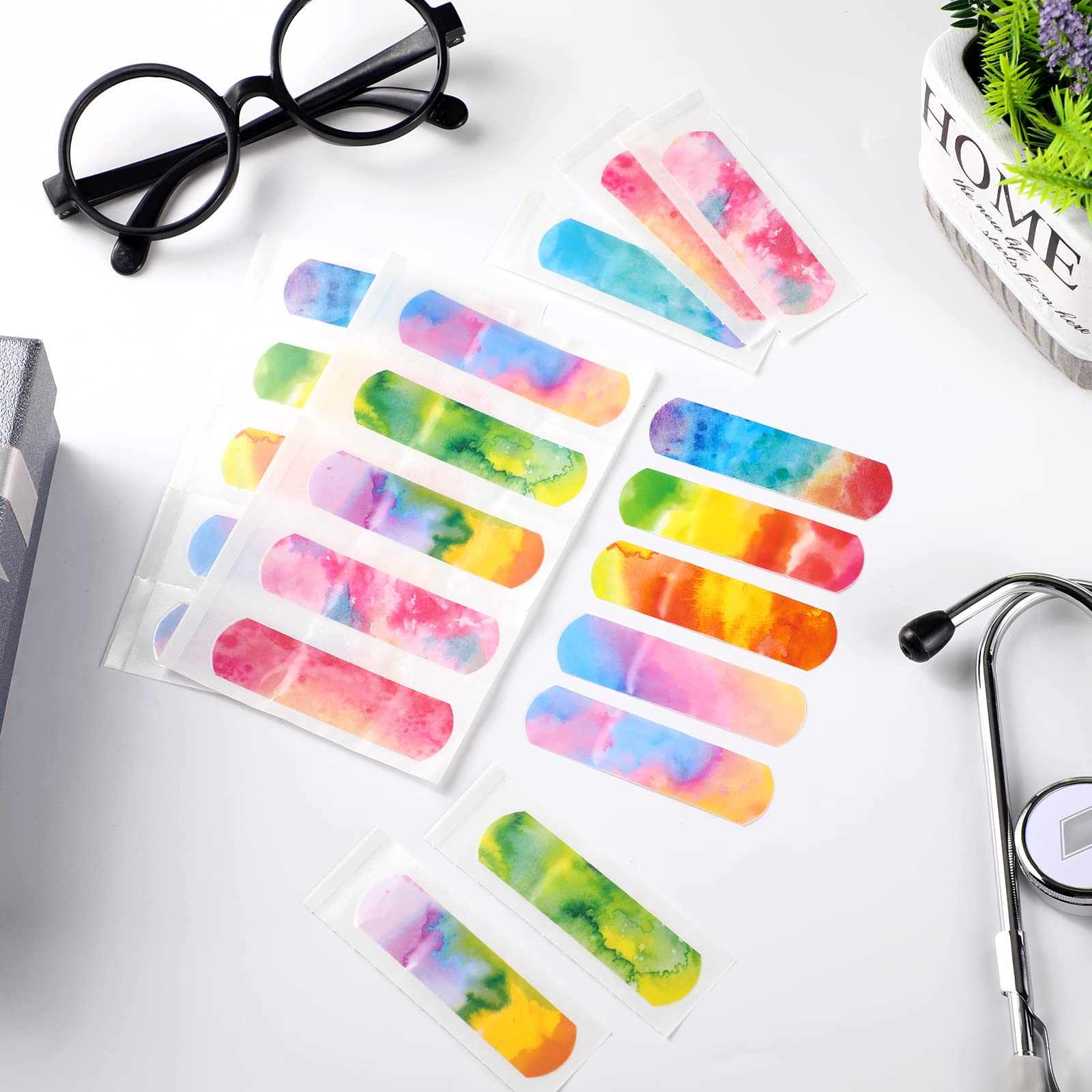 Lounsweer tie-dye bandages collection adds colorful options for kids.