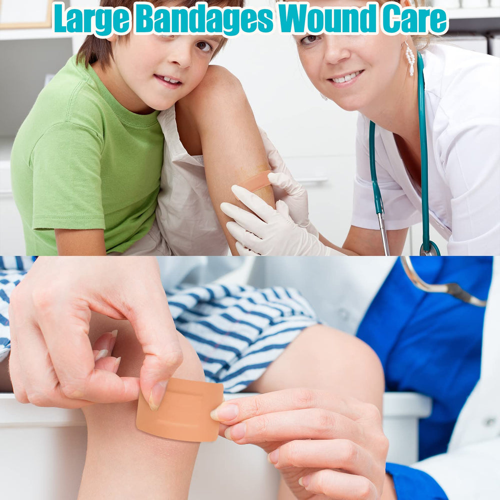 Lounsweer waterproof bandage pack keeps wounds dry during activities.